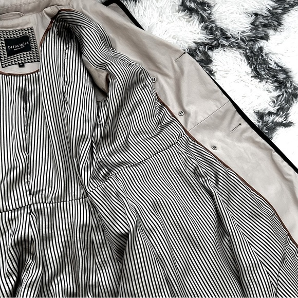 Principles by Ben de Lisi Fit and Flare Trench Coat - Picture 7 of 10